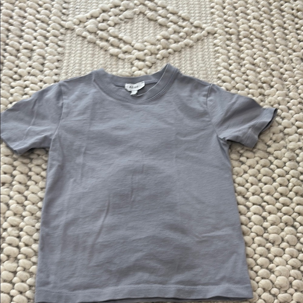 Reiss Heavyweight Gray Kids T-Shirt sz 8-9